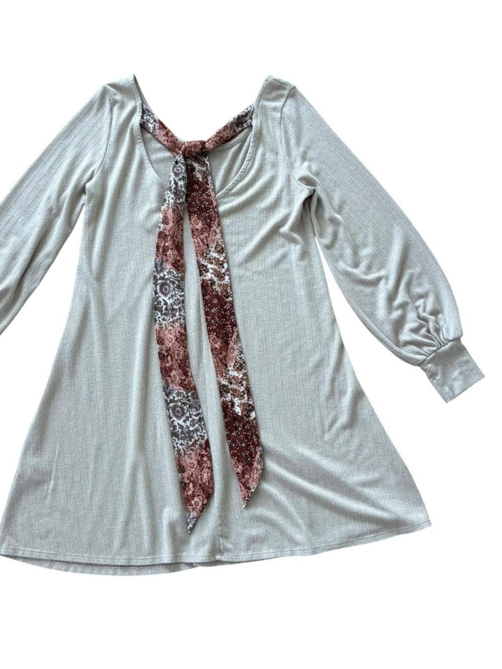 Blu Pepper Vintage Boho Dress Long Sleeve